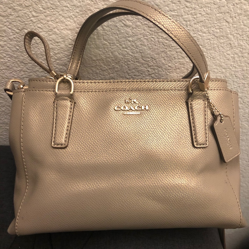 Coach mini Christie carry all handbag